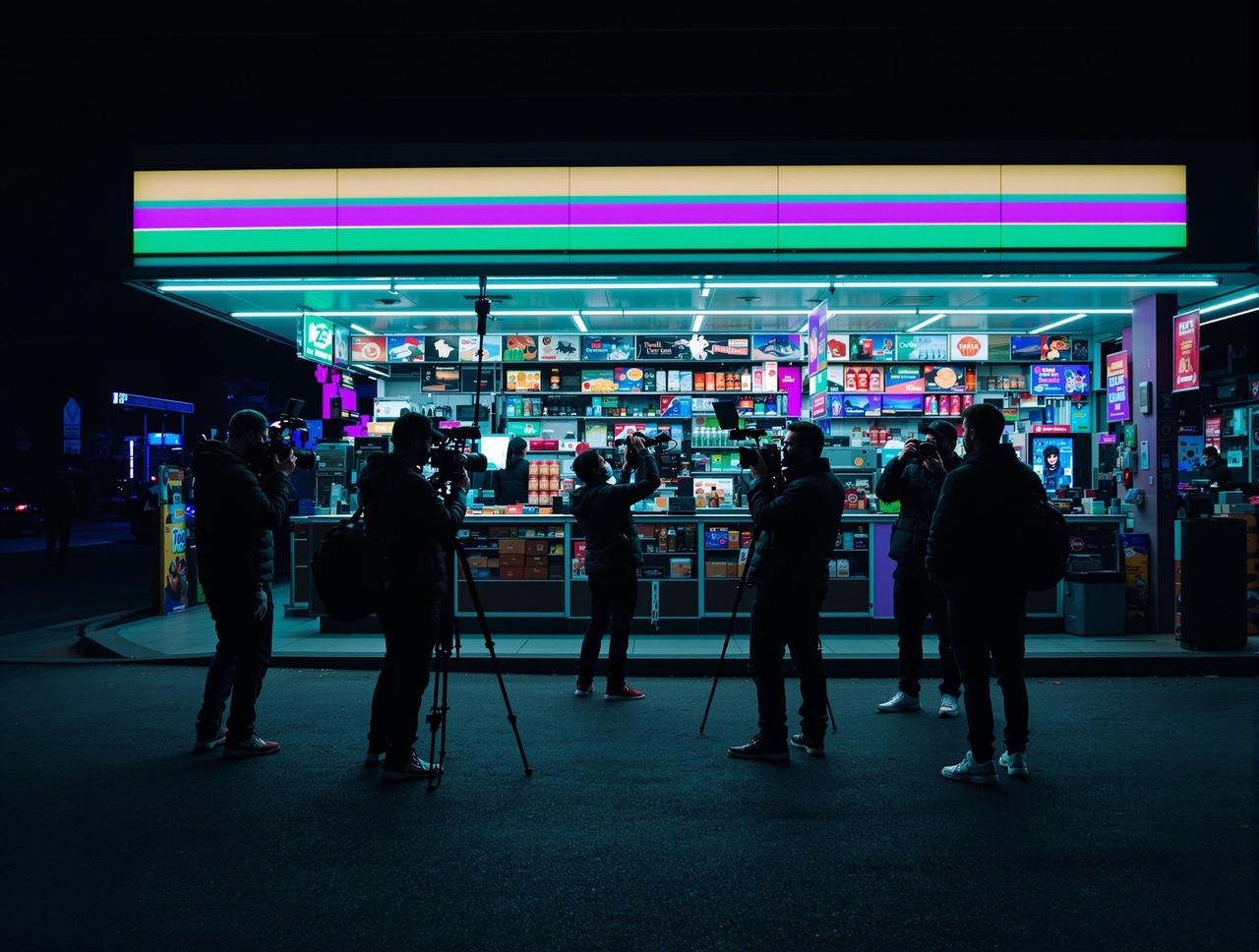 努努影视 - 《午夜便利店》· 通宵拍摄实录 《午夜便利店》· 通宵拍摄实录